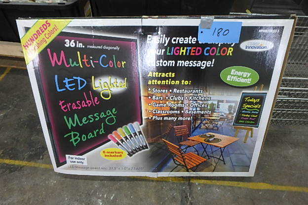 lot 180 image: LED Message Board