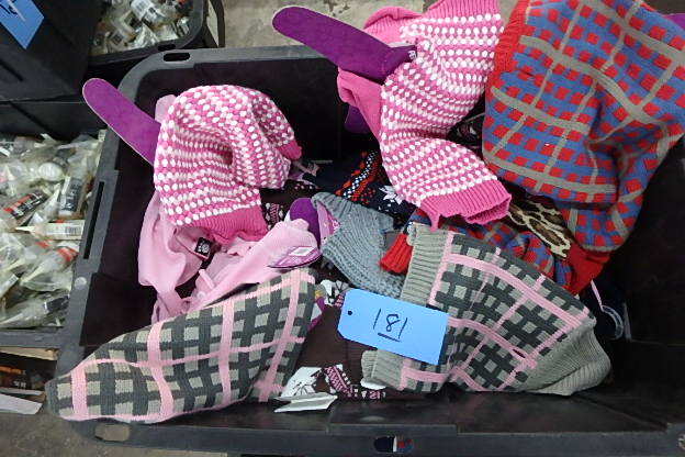 lot 181 image: Two Buckets od Dog Clothes