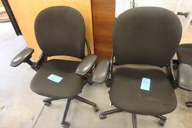 lot 211 image: Two Office Chairs