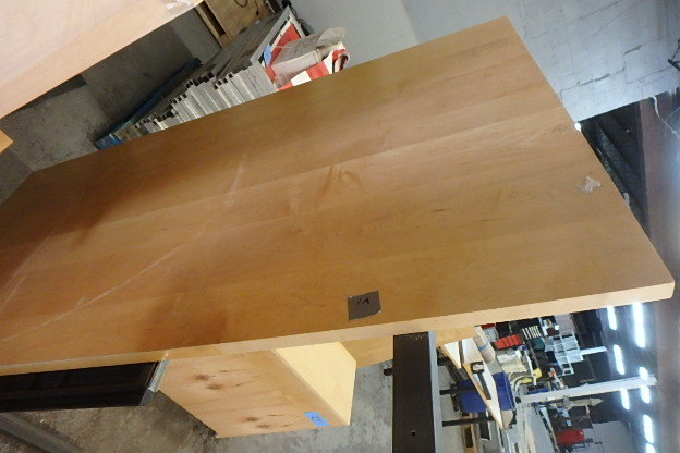 lot 250 image: Room and Board Maple Parsons Desk