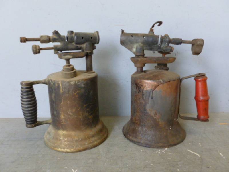Vintage Brass Torch