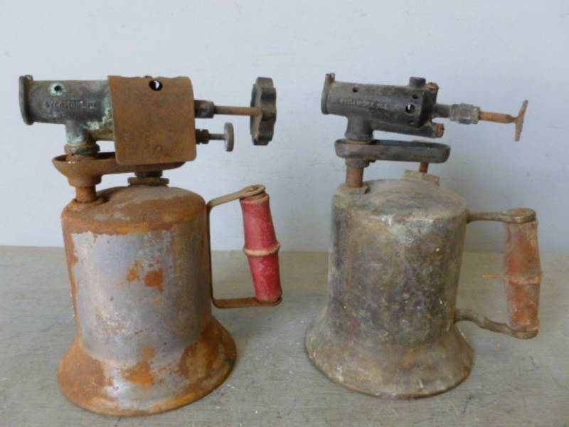 Vintage Brass Torch