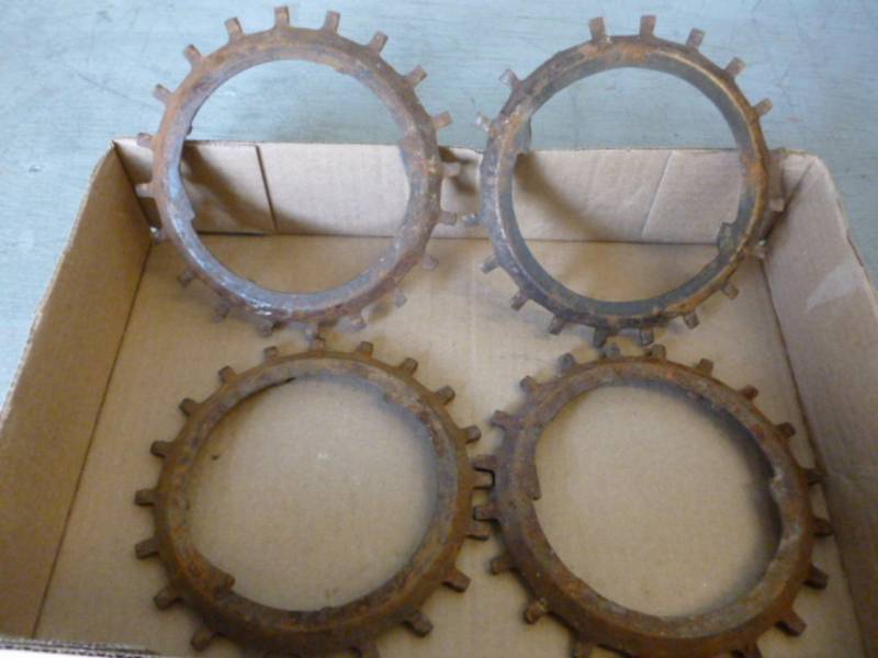 Vintage Planter Wheels
