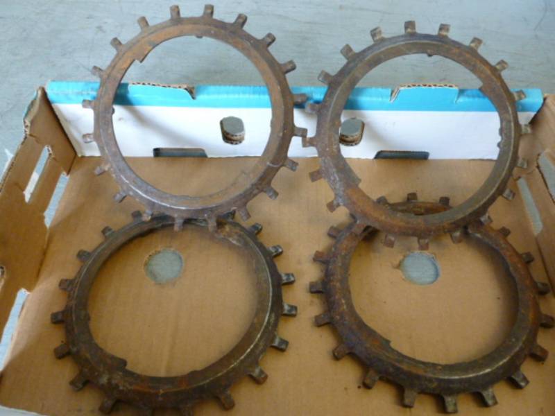 Vintage Planter Wheels