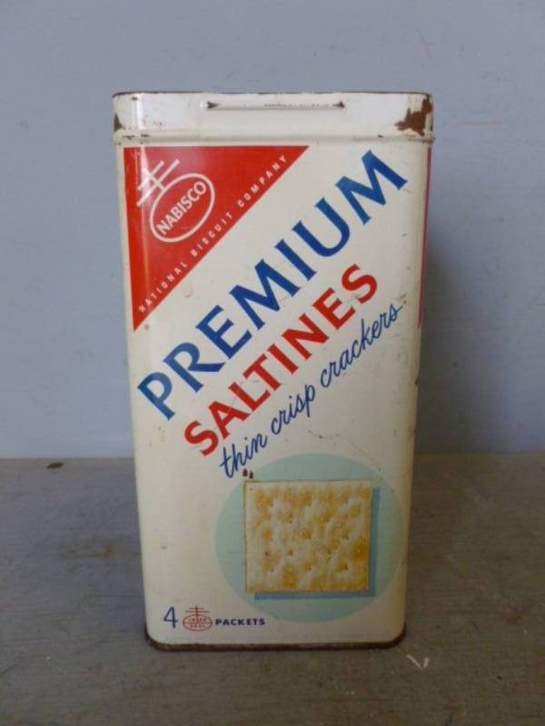 Vintage Metal Container