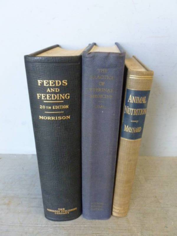 Vintage Veterinarian Books