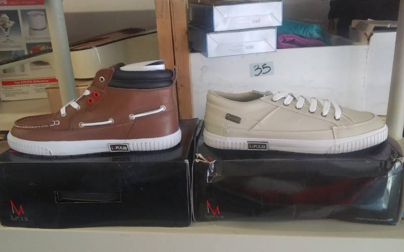 lot 34 image: 2 Pair Shoes Size 12 NEW