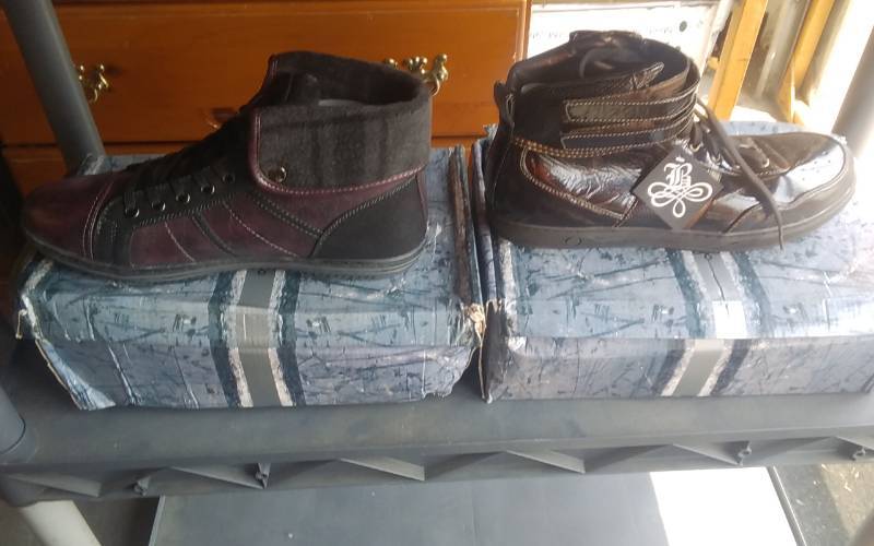 lot 38 image: 2 Pair Shoes Size 12 NEW