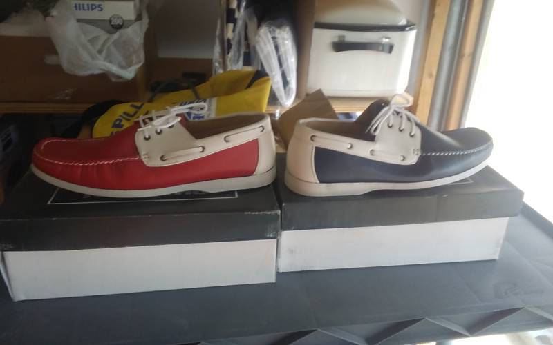 lot 42 image: 2 Pair Shoes Size 13 NEW