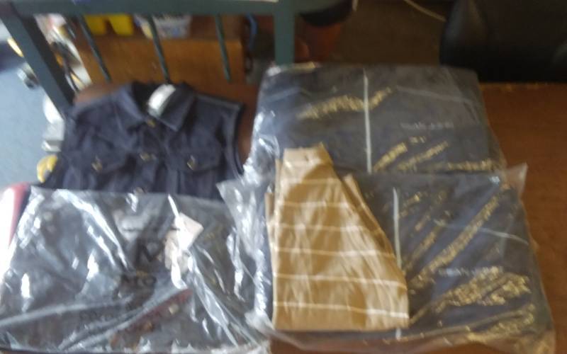 lot 57 image: Lot Of Large Size Clothing-Denim Vest, 2-2 Piece Track Suits, More
