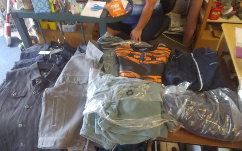 lot 58 image: Lot Of Size XL Clothing-2 Piece Track Suits, Denim Jackets & Vests
