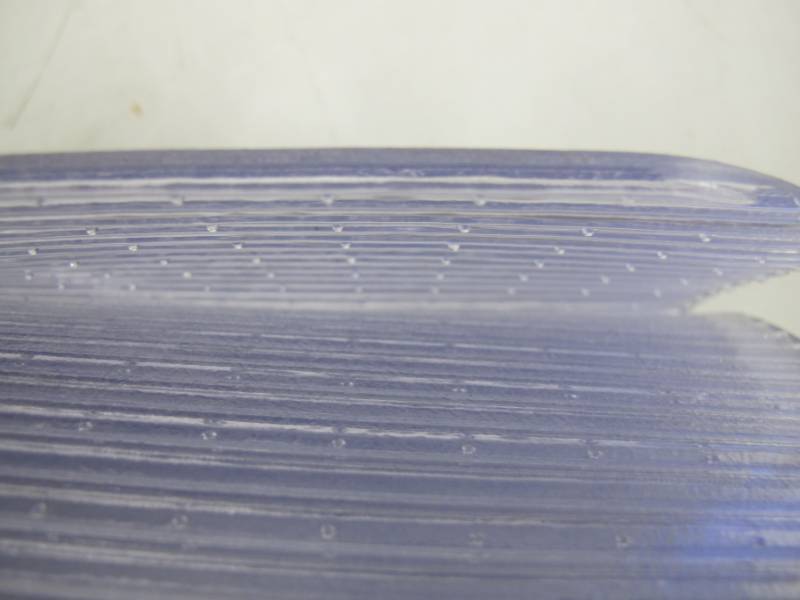 lot 122 image: Dimex 45 in  53 in Rolled Chairmat with Lip and Gripper for Carpets - NEW