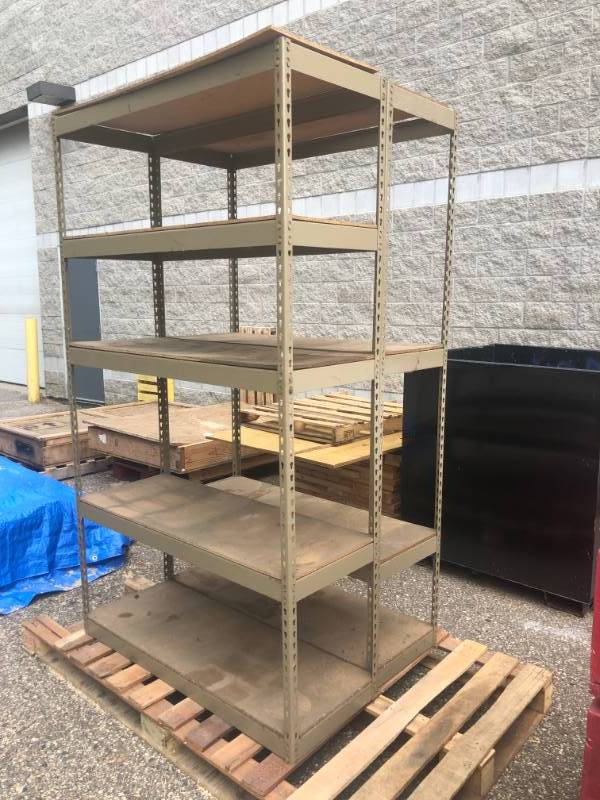 lot 17 image: (2) Industrial RackRacks Shelving Units
