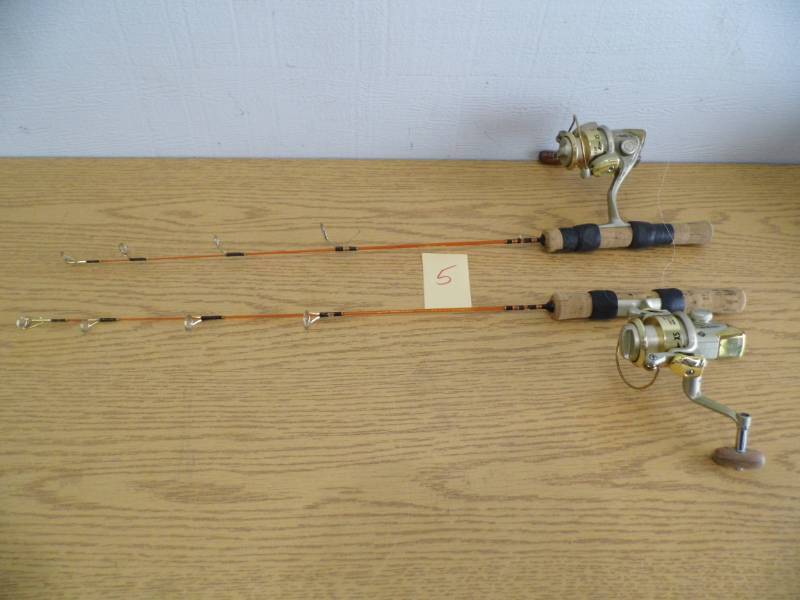 Lot of 2  Quantum Ice XS Rods w Reels