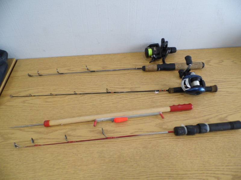 Lot of 2  Shimano  Shakespear Rods w Reels