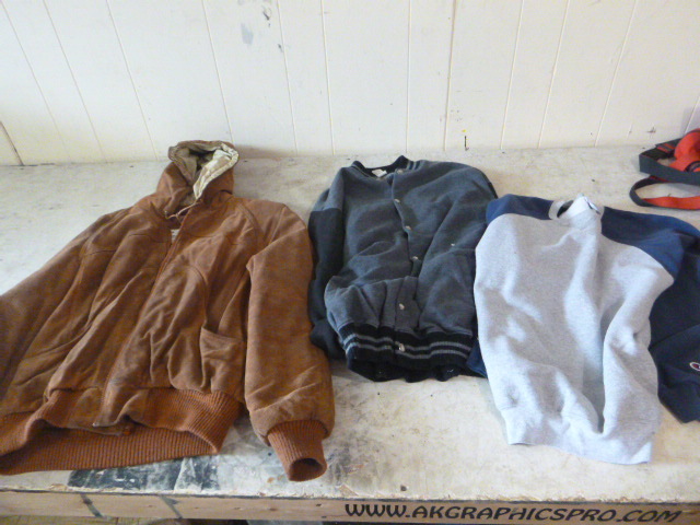 lot 44 image: Bermans Suede Jacket