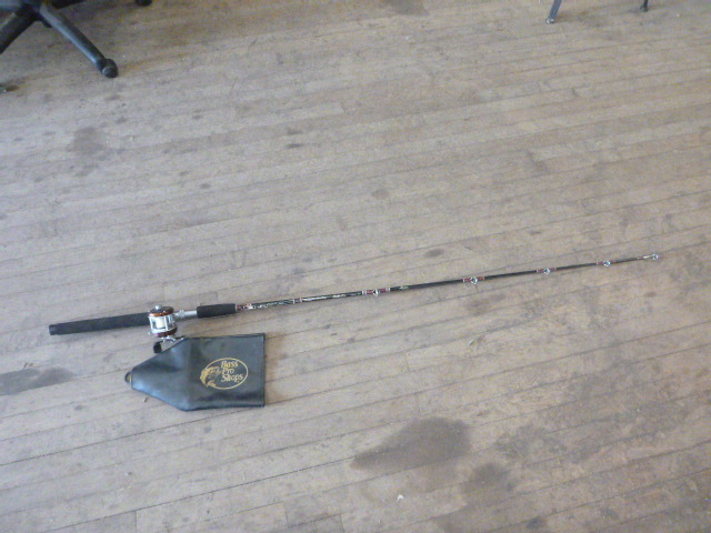 lot 52 image: St. Croix Muskie Hunter Premier Rod and Reel