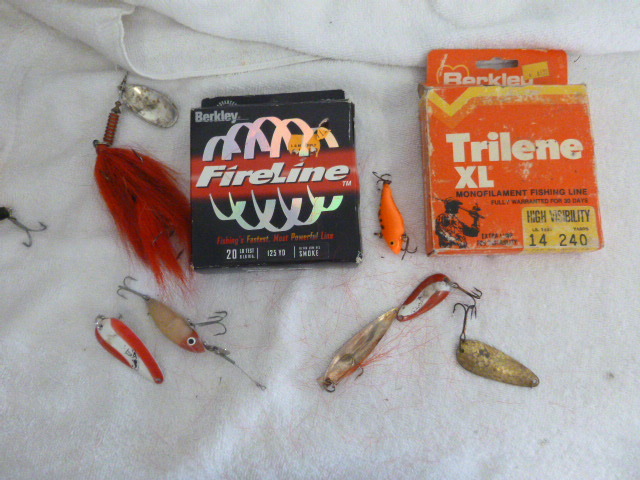 lot 64 image: Fishing Line and Tackle