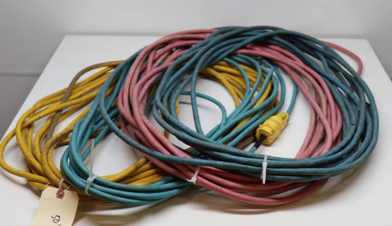 lot 33 image: (4) 50 Heavy Duty Extension Cords