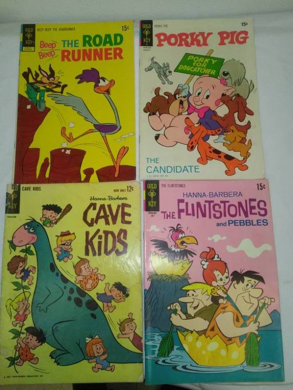 lot 156 image: 4 Gold Key Comics.