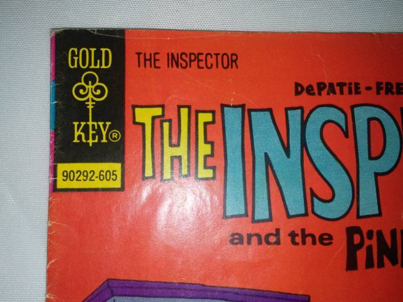 lot 157 image: Pink Panther and inspector.