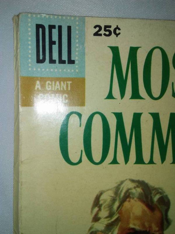 lot 168 image: Moses and the Ten Commandments comic book volume 1 1957, bound - no Staples.