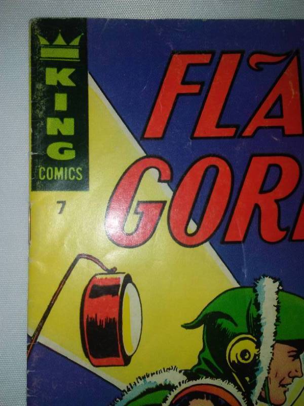 lot 169 image: Gordon Flash August 1967, number 7 King Comics. Excellent plus condition, Rare