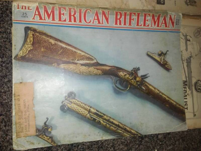 lot 1 image: 1948 American Rifleman magazine (5) Great advertising.