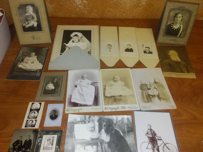 lot 82 image: Portraits and more vintage and antique.
