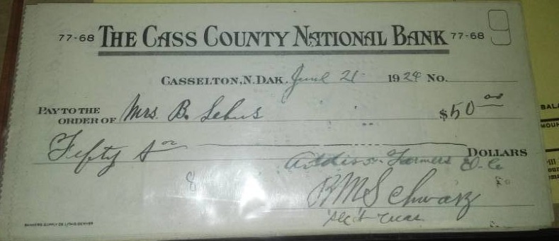 lot 115 image: Letters, statements checks 1891 to 1953
