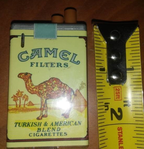 lot 200 image: Camel Box Lighter  Vintage works