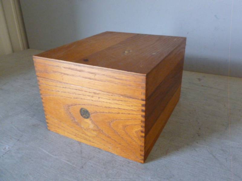 Vintage Index Box