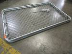 lot 112 image: Merchant Metals Steel Chain-Link Fence Walk-Thru Gate 10 x 4, 92162