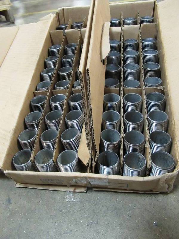 lot 168 image: Galvanized Nipple Kit - 1 In - 60 Assorted, 351003