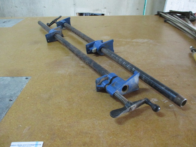 lot 23 image: 36 Bar Clamps
