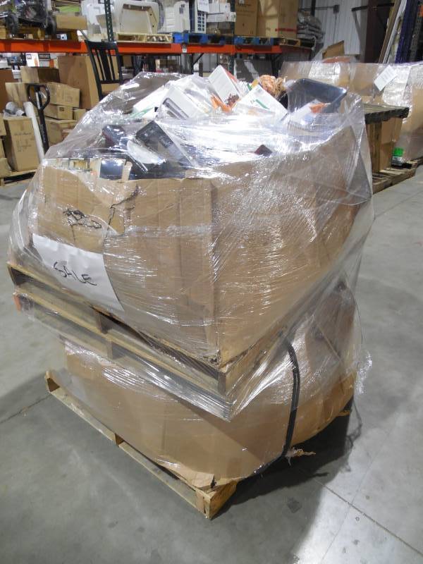 PALLET LOT OF GENERAL MERCHANDISE , SMALLS, HARDWARE,