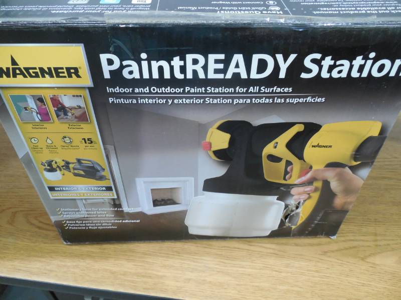 lot 50 image: Wagner HVLP Paint Ready Sprayer Station