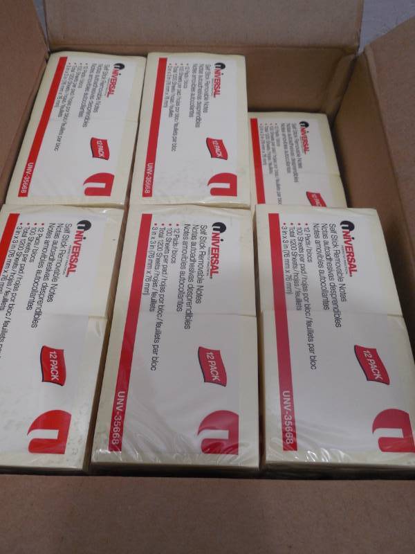 lot 66 image: Case of Post Its