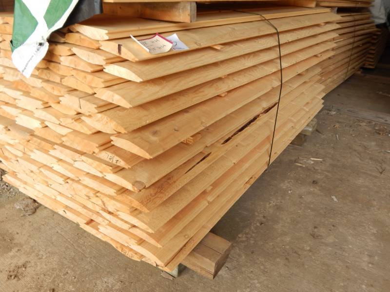 lot 3 image: 2 x 8 Pine Hand Hewn Tongue and Groove Siding