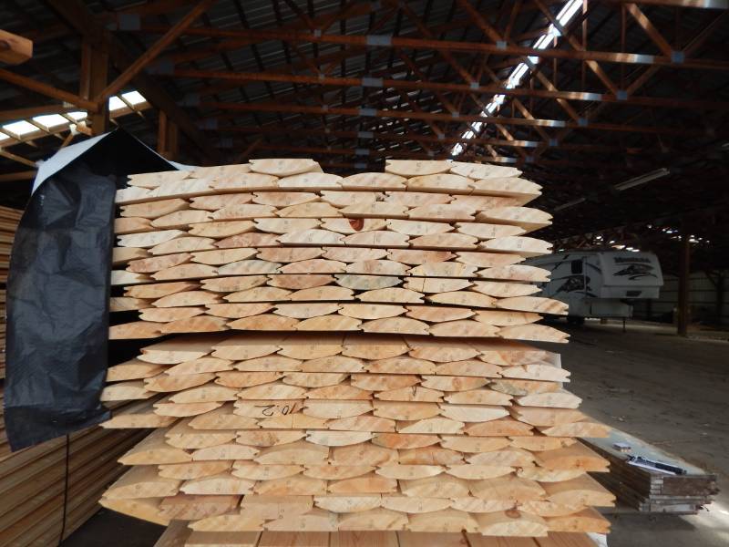 lot 5 image: 2 x 8 Pine Hand Hewn Tongue and Groove Siding