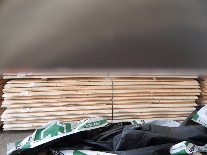 lot 10 image: 2 x 8 Pine Hand Hewn Tongue and Groove Siding