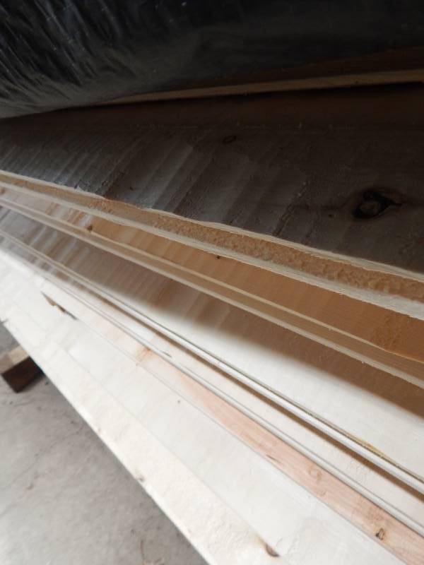 lot 13 image: 2 x 8 Pine Hand Hewn Tongue and Groove Siding