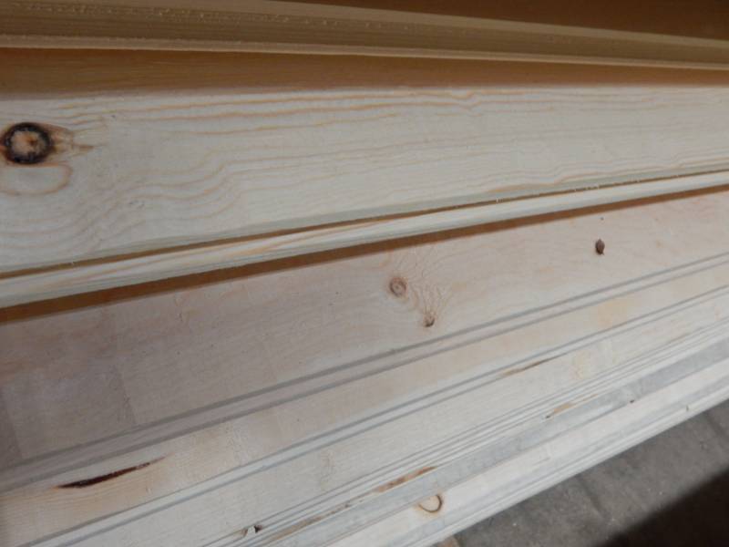 lot 14 image: 2 x 8 Pine Hand Hewn Tongue and Groove Siding