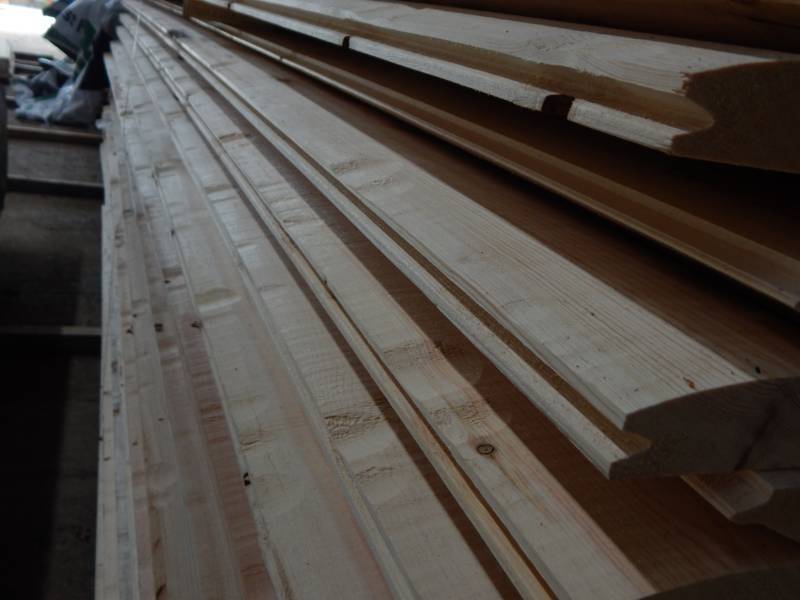 lot 15 image: 2 x 8 Pine Hand Hewn Tongue and Groove Siding