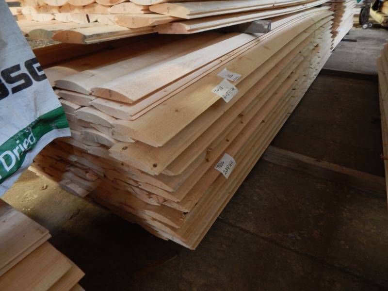 lot 16 image: 2 x 8 Pine Hand Hewn Tongue and Groove Siding