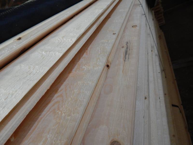 lot 19 image: 2 x 8 Pine Hand Hewn Tongue and Groove Siding