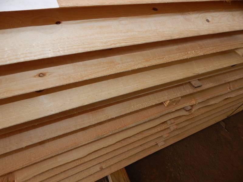lot 20 image: 2 x 8 Pine Hand Hewn Tongue and Groove Siding