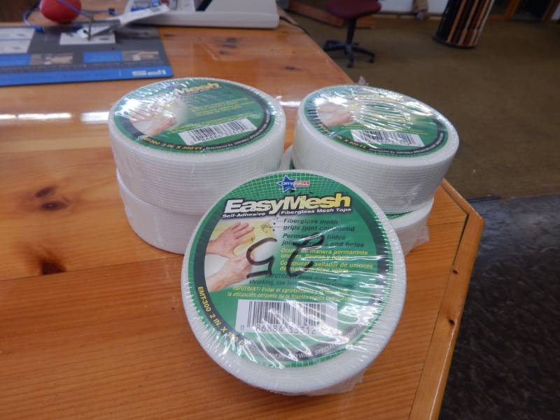 lot 25 image: 5 rolls of Fiberglass Drywall Joint Tape
