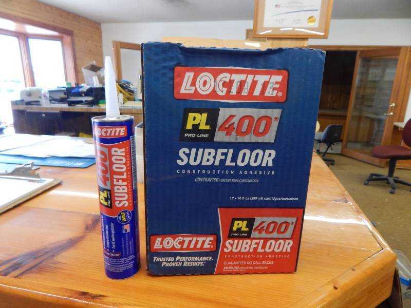 lot 44 image: Case of Subfloor Adhesive