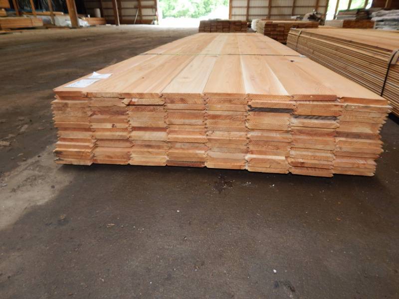 lot 130 image: 1 x 6 Tongue and Groove Cedar Paneling 14